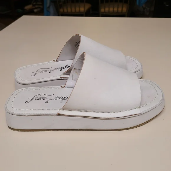 Free People Harbor platform slide sandals size 38 - Picture 6 of 8